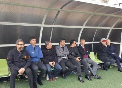 تمرین شاداب بازیکنان امید ایران پیش از ترک تهران